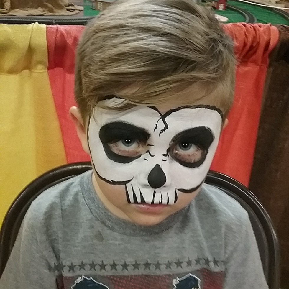 Custom Face Painting Eastern, NC